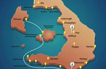 Santorini Premium Catamaran Cruise with Pick-Up, BBQ and Drinks