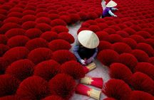 Handmade incense-making activity in local village from Hanoi