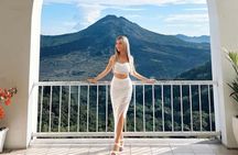 Bali volcano sunrise cafe and morning yoga experience