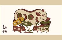 Dong Ho paint traditional village guided tour from Hanoi