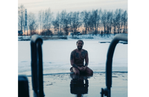 Helsinki contemporary seaside floating sauna experience