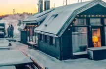 Helsinki rustic traditional floating sauna experience