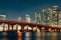 Miami night skyline cruise with premium open bar and views