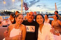 Miami night skyline cruise with premium open bar and views