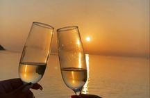 Miami skyline champagne cruise on Biscayne Bay