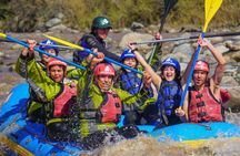 Cajón del Maipo rafting experience from Santiago