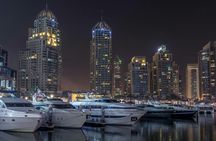Dubai coastline by night 2-hour yacht cruise