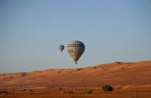 Hot air balloon adventure over Wahiba Sands