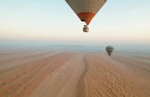 Hot air balloon adventure over Wahiba Sands