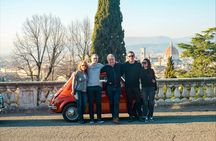 Vintage tour on a Fiat 500 in the Chianti area with lunch and visit to a winery