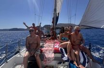 Lindos sailboat tour with beverage options