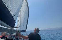 Lindos sailboat tour with beverage options