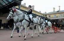 Royal Mews entry ticket with historic coaches and carriages