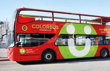 Marseille hop-on hop-off city bus tour