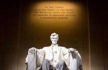 Washington DC night memorials walking tour with skyline view