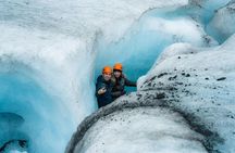 Crevassee Labyrinth tour at Falljökull glacier