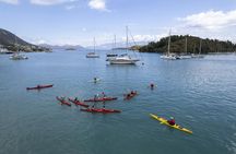 Private kayaking tour to Skorpios and Madouri islands from Lefkada
