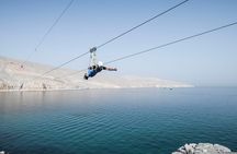 Zipline experience in Musandam