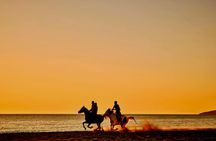 Guided horseback ride in Durrës countryside and beaches