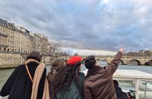 Paris Seine River sightseeing guided cruise from Vedettes du Pont Neuf