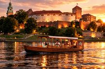 Krakow 1-hour night gondola cruise