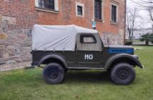 Poznań Tank Museum, and WWII tour in a Gaz 69 military car