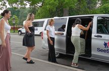 Niagara Falls Canada night tour with dinner and fireworks boat cruise