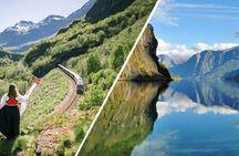 Legendary Flåm Railway and UNESCO fjord cruise with lunch in Bergen