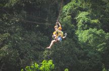 Zipline ride adventure at Tree Bridge in Koh Samui