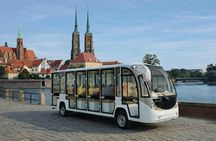 Wroclaw e-cart city tour with multilingual audio guide