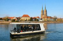 Wroclaw catamaran cruise with multilingual audio guide