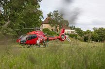 Stockholm helicopter tour with lunch at Grinda