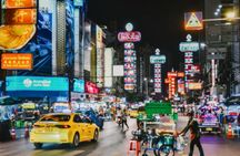 Bangkok night tuk-tuk guided tour with Chinatown street food tasting