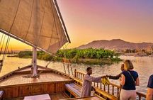 Sunset Banana Island Nile experience onboard a felucca from Luxor