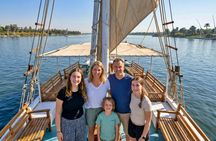 Sunset Banana Island Nile experience onboard a felucca from Luxor