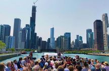 90-min architecture boat tour on the Chicago river
