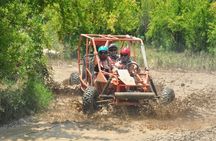 Sunset monster buggy adventure at Koprulu Canyon with rafting