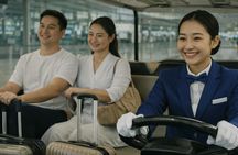 Bangkok airport priority lane arrival with butler and optional buggy