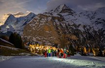Night Sledding in the Alps from Interlaken