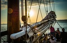 Marseille sunset cruise aboard a traditional sailing boat