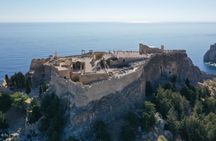 Lindos self-guided tour with private transportation
