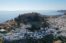 Lindos self-guided tour with private transportation