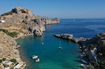 Lindos self-guided tour with private transportation
