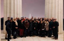 DC Monuments night tour with 10 stops and cherry blossoms