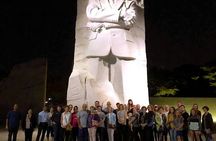 DC Monuments night tour with 10 stops and cherry blossoms
