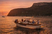 Cagliari sunset boat tour with swim stop and aperitif