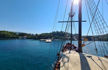 Carrack ship Elafiti Islands cruise