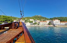 Carrack ship Elafiti Islands cruise