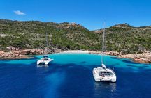 Catamaran excursion from Palau or La Maddalena