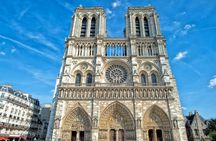 Notre-Dame Cathedral exterior and interior guided walking tour